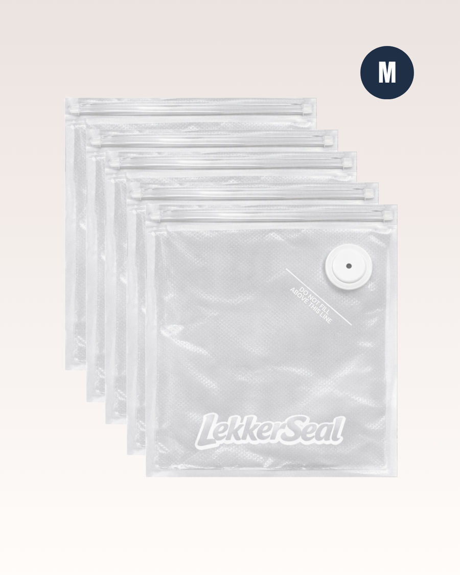 Reusable Vacuum Bags - Medium (26x28cm)